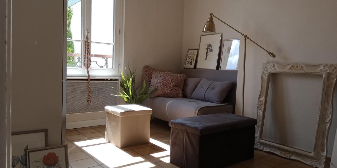 Paris Authentic House Small, Bright And Calm Studio Exterior foto